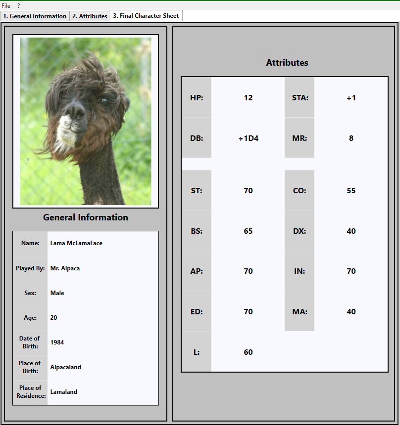 Character-Sheet-Creation-Tool